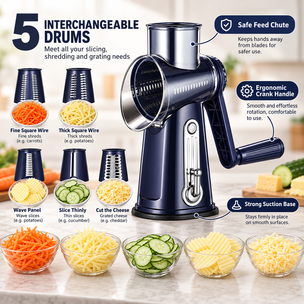 AMELO™ EasySlice – 3-in-1 Vegetable Slicer